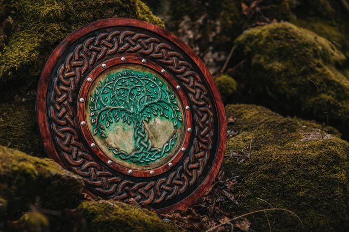 Vikingasköld "YGGDRASIL"
